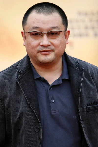 Čínský Režisér Wang Wang Xiaoshuai Při Premiéře Filmu Zakázané Království — Stock fotografie