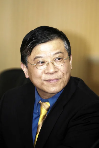 Cao Baijuan Direktor Des China Economic Liaison Center — Stockfoto