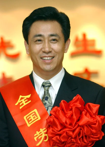 Jiayin Jiayin Presidente Grupo Hengda Presidente Evergrande Real Estate Group — Fotografia de Stock