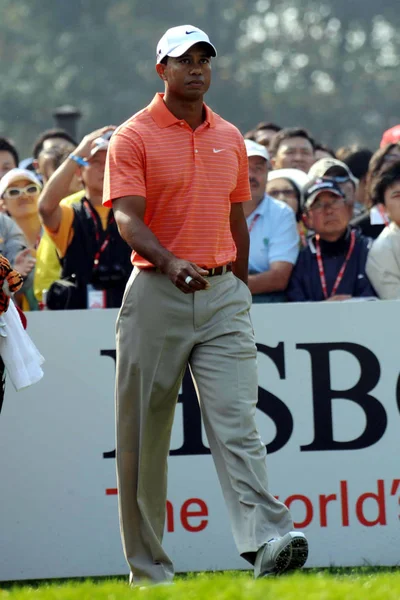 Die Weltweite Nummer Eins Der Golfer Tiger Woods Der Vereinigten — Stockfoto