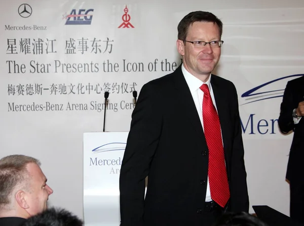 Klaus Maier Presidente Ceo Mercedes Benz China Ltd Visto Uma — Fotografia de Stock