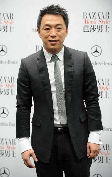 Kinesiska Skådespelare Huang Bästa Skådespelare Taiwans 2009 Golden Horse Awards — Stockfoto