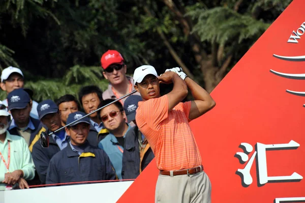 Golfista Número Uno Del Mundo Tiger Woods Los Estados Unidos — Foto de Stock