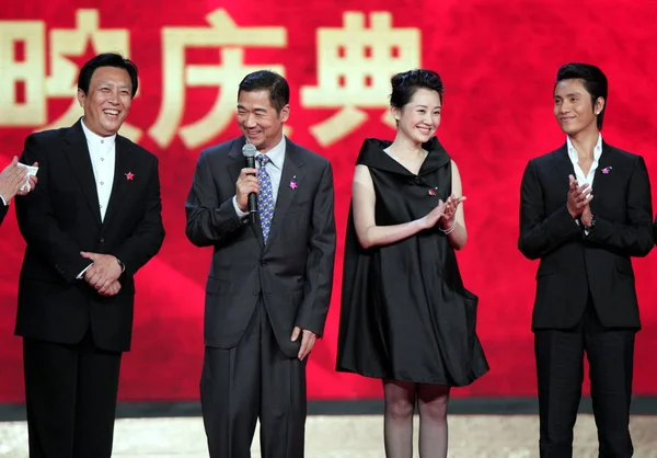 Китайские Актёры Тан Гоцян Чжан Голи Чэнь Кунь Актриса Сюй — стоковое фото