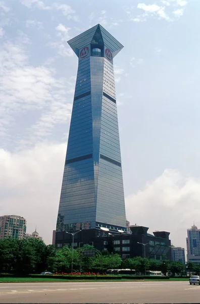 Sede Del Banco Comerciantes China Cmb Shenzhen Provincia Guangdong 2005 —  Fotos de Stock