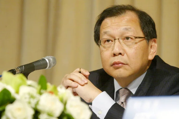 Rick Tsai Vezérigazgatója Tajvan Semiconductor Manufacturing Company Tsmc Során Apress — Stock Fotó