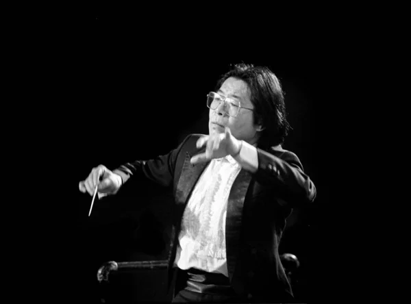 中国の指揮者張 Chunhe — ストック写真