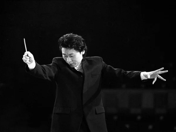 Chinese Conductor Peng Jiapeng 1965 — Stock Photo, Image