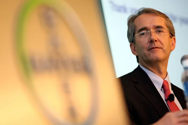 Patrick Thomas Başkan Ceo Bayer Materialscience Ekim 2008 Cuma Bayer — Stok fotoğraf