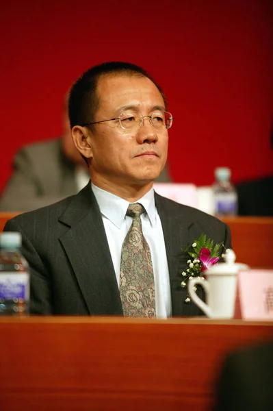 Гао Сицин Затем Заместитель Председателя Национального Совета Фонду Социального Обеспечения — стоковое фото