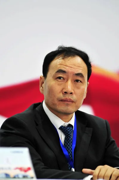 Zhao Haishan Zastępca Dyrektora Komitetu Administracyjnego Tpba Tianjin Port Związany — Zdjęcie stockowe