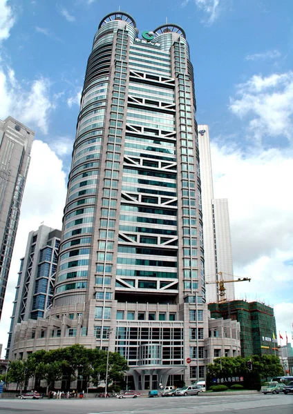 File Blick Auf Den Chinesischen Life Tower Shanghai November 2006 — Stockfoto