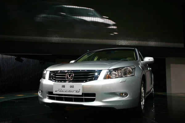 Vista Automóvil Honda Accord Exhibición Durante Auto Guangzhou 2007 Guangzhou — Foto de Stock