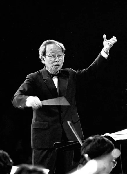 Chinese Dirigent Yan Liangkun 1923 — Stockfoto