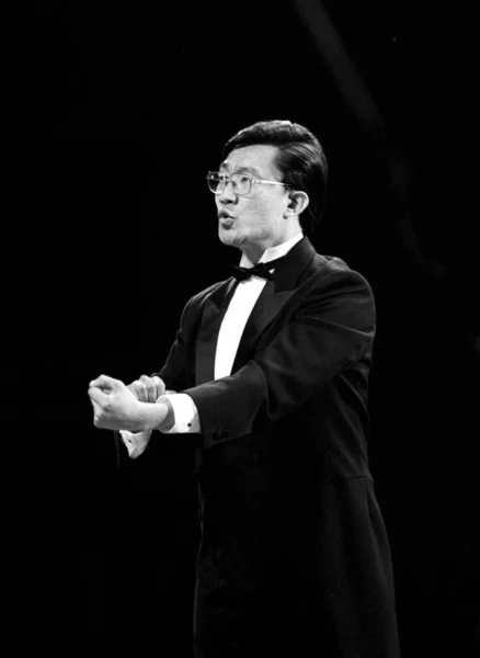 Chinese Dirigent Tang Meng Dapeng — Stockfoto