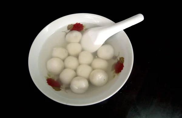 Yuan Xiao Yuanxiao Oder Klebriger Reisball Die Lieblingsspeise Des Traditionellen — Stockfoto