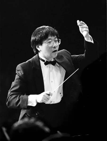 Chinese Conductor Chen Zuohuang 1947 — ストック写真