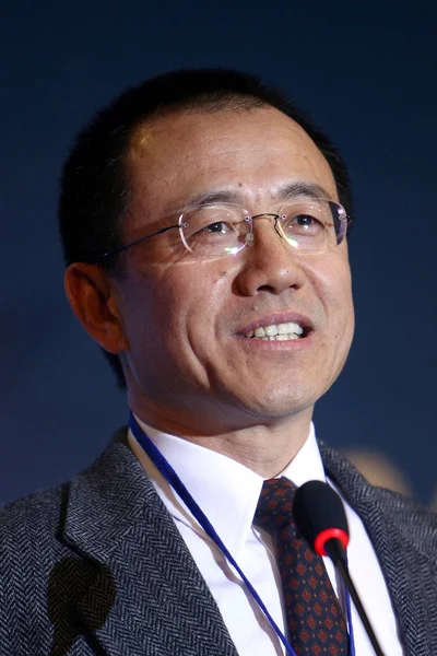 Gao Xiqing Sedan Vice Ordförande Det Nationella Rådet För Socialförsäkring — Stockfoto