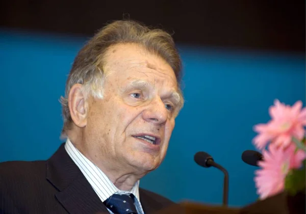 Zhores Ivanovich Alferov Vicepresidente Academia Rusa Ciencias Premio Nobel Física — Foto de Stock