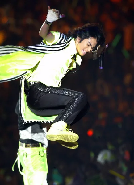 Matsumoto Jun Taipei Tayvan Onların Konser Sırasında Ekim 2008 Pop — Stok fotoğraf