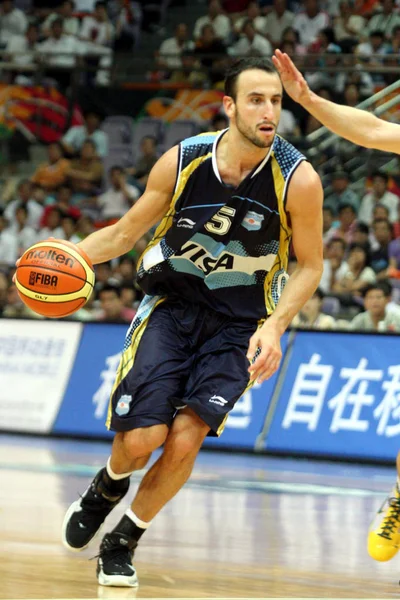 Basketbolda Fiba 2008 Elmas Kupası Mens Nanjing City Doğu Chinas — Stok fotoğraf