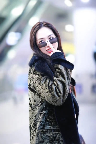 Çinli Şarkıcı Aktris Wang Feifei Fei Güney Koreli Kız Grubu — Stok fotoğraf