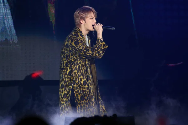 Taiwan Out Cantante Attore Kim Jae Joong Noto Anche Come — Foto Stock