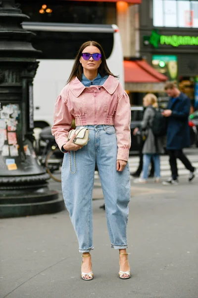 Paris Fashion Week Ropa Para Mujer Otoño Invierno 2019 2020 — Foto de Stock