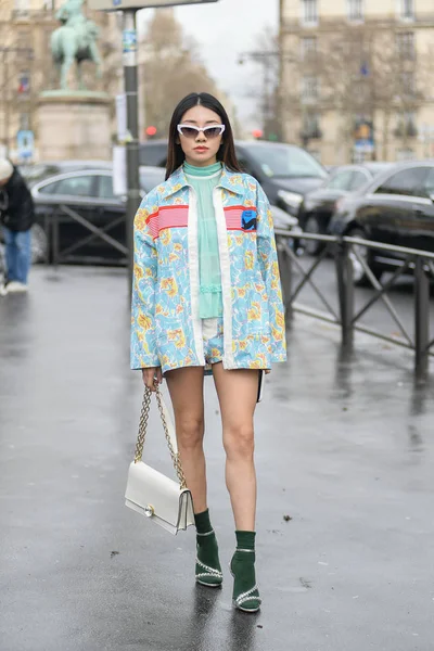 FRANCE PARIS FASHION WEEK FALL/WINTER 2019/2020 — Stock Photo, Image