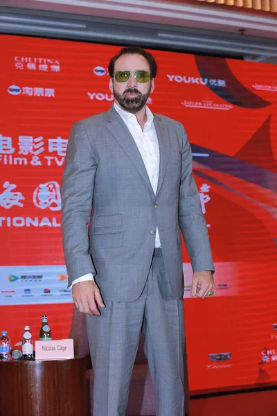 China 21 Shanghai International Film Festival de Nicolas Cage — Fotografia de Stock