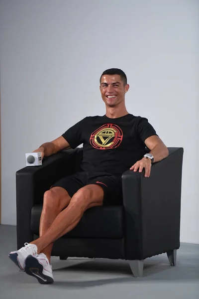 CHINA BEIJING CRISTIANO RONALDO — Stock Photo, Image