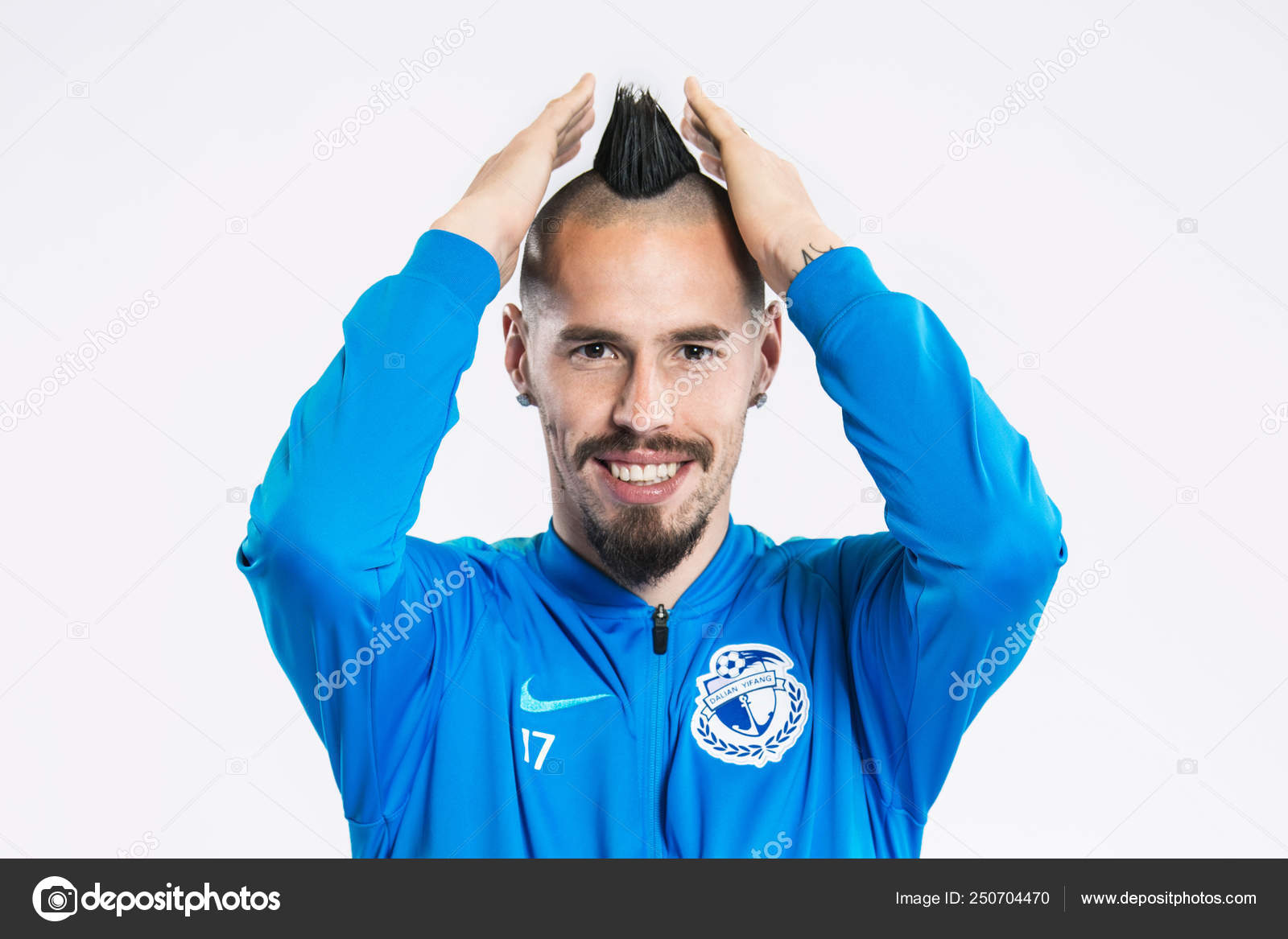 Portrait Slovak Football Player Marek Hamsik Dalian Yifang 2019 Chinese Stock Editorial Photo C Chinaimages 250704470
