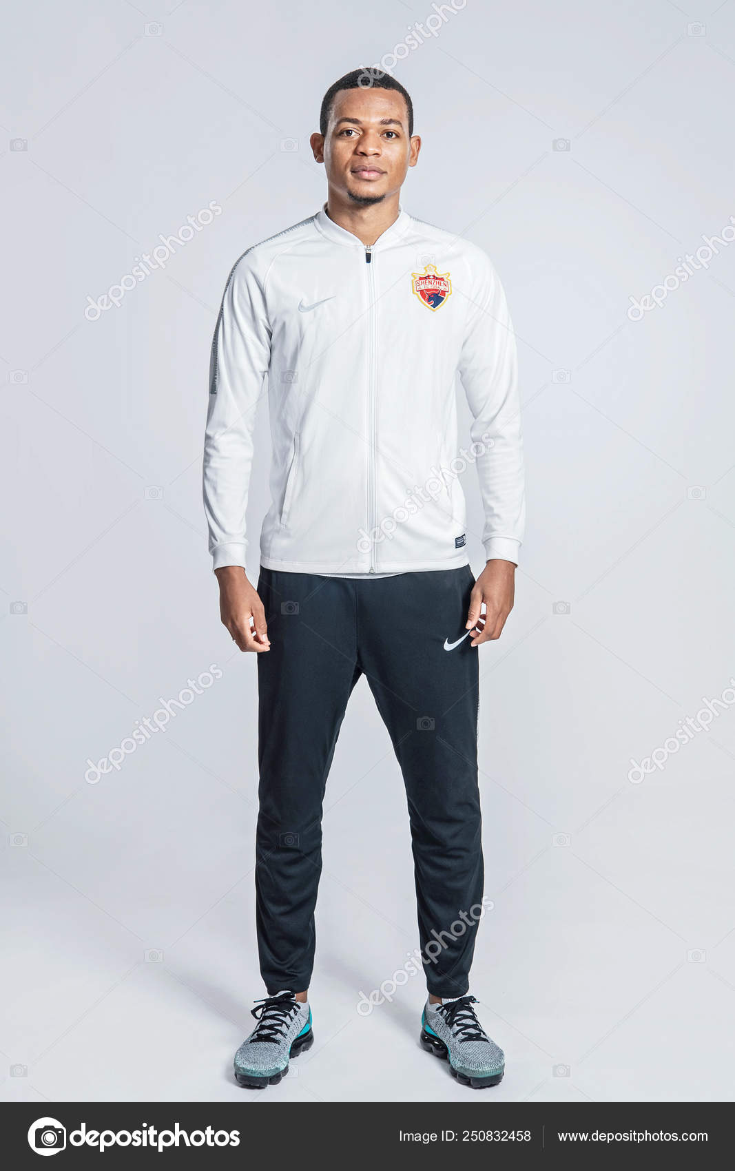 Exclusive Portrait Colombian Football Player Harold Preciado