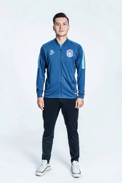 Exclusivo Retrato Jogador Futebol Chinês Mirahmetjan Muzepper Também Conhecido Como — Fotografia de Stock