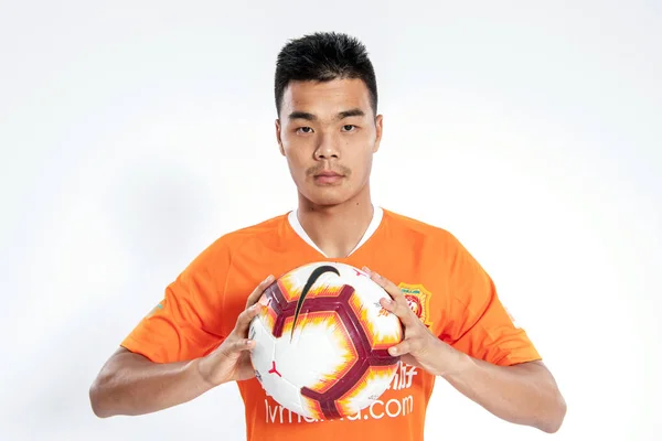Kína hivatalos portrékat a 2019 kínai labdarúgó-bajnokság — Stock Fotó