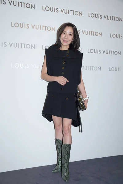 Actriz Malaya Michelle Yeoh Posa Evento Promocional Para Louis Vuitton — Foto de Stock