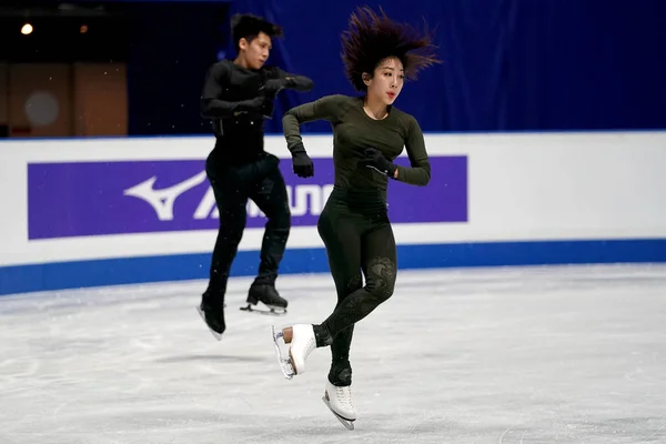 日本埼玉 2019 世界フィギュア スケート選手権 — ストック写真