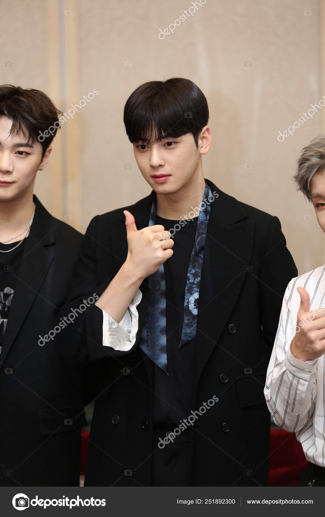 Singer Actor Cha Eun Woo South Korean Boy Group Astro – Stock Editorial