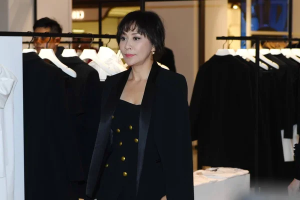 Actrice Hong Kong Carina Lau Assiste Événement Mode Pékin Chine — Photo
