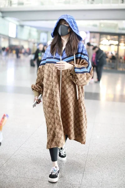 Mart 2019 Pekin Uluslararası Havaalanı Pekin Çin Çinli Oyuncu Zaide — Stok fotoğraf