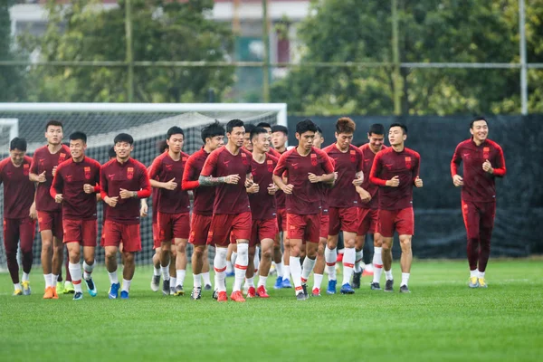 Piłce nożnej International Cup Chiny Chiny 2019 Gree — Zdjęcie stockowe