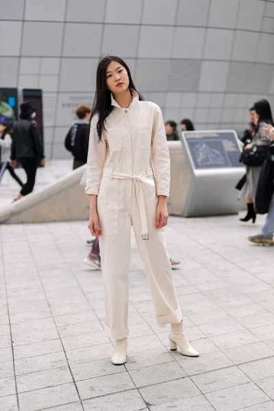 Südkorea 2019 Herbst / Winter seoul fashion week — Stockfoto