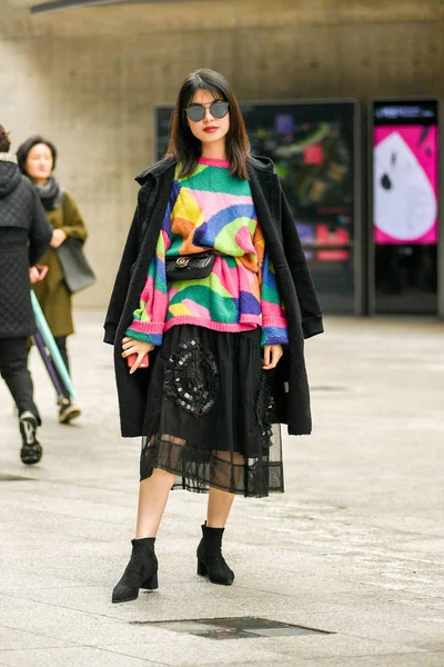 Südkorea 2019 Herbst / Winter seoul fashion week — Stockfoto