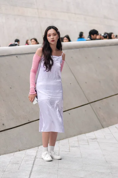 Südkorea 2019 Herbst / Winter seoul fashion week — Stockfoto