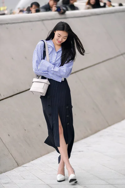 韓国 2019年秋/冬のソウル ・ ファッション ・ ウィーク — ストック写真