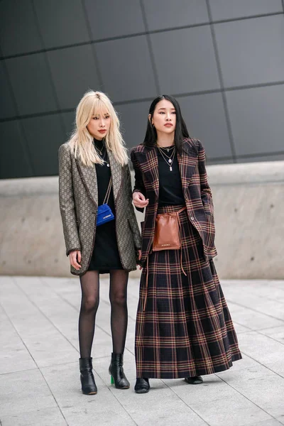 Εβδομάδα μόδας: Σεούλ Νότια Κορέα 2019 φθινόπωρο/χειμώνας — Φωτογραφία Αρχείου