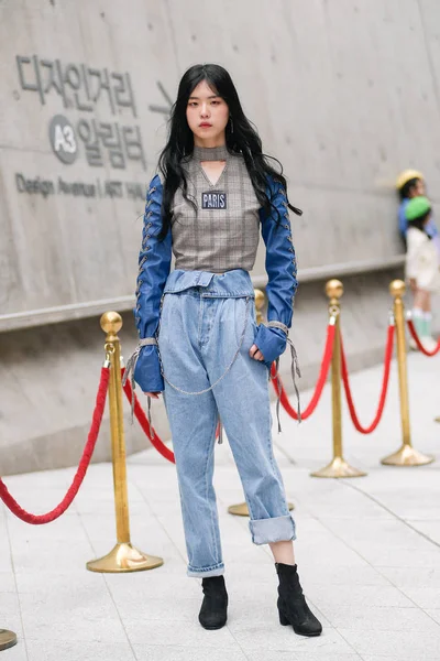 Zuid-Korea 2019 Herfst/Winter Seoul fashionweek — Stockfoto