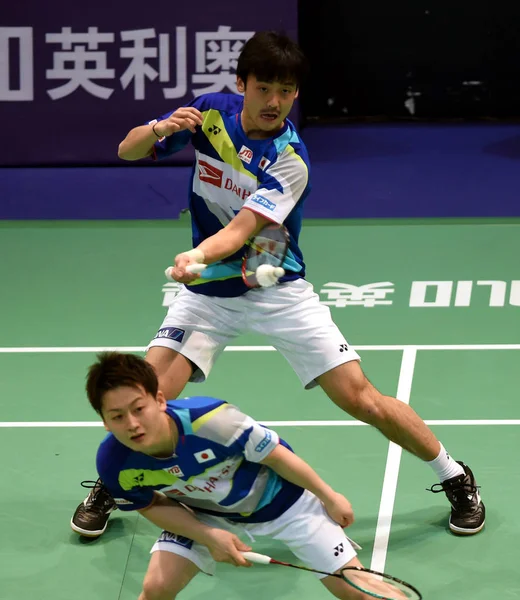 China hong kong asia tong yun kai cup 2019 badminton mixed team — Stockfoto