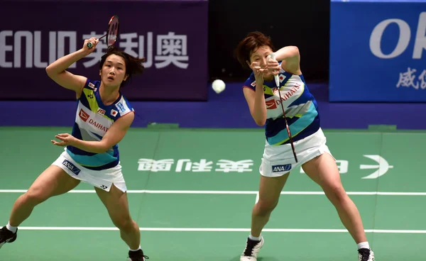 Kina Hongkong Asien Tong Yun Kai Cup 2019 Badminton blandade Team — Stockfoto