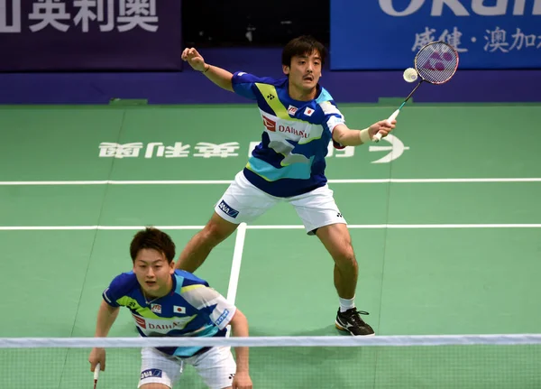 China hong kong asia tong yun kai cup 2019 badminton mixed team — Stockfoto